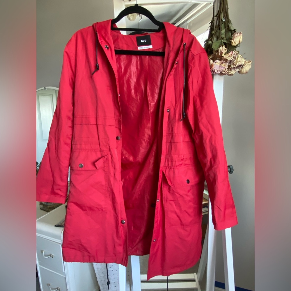 Urban Outfitters Red “Raincoat”